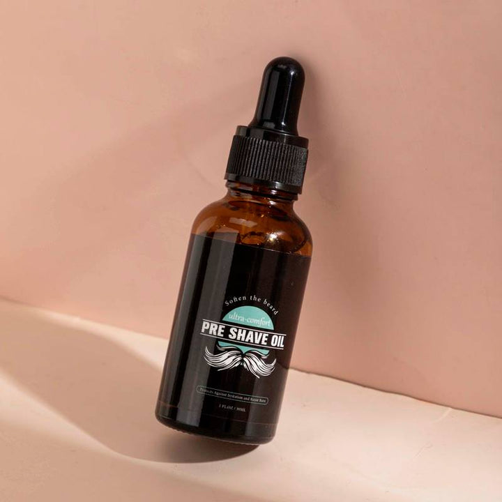 Vablee™ Natural Pre-Shave Oil - Experience the ultimate comfort in shaving with our all-natural Pre Shave Oil, specially formulated to leave your skin feeling soft, smooth, and irritation-free.